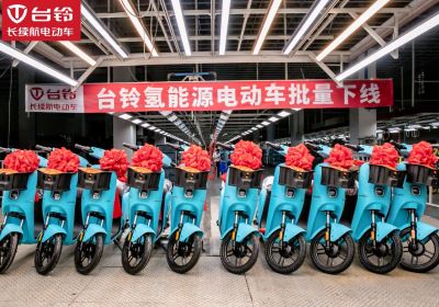 臺鈴氫能源電動車批量下線！